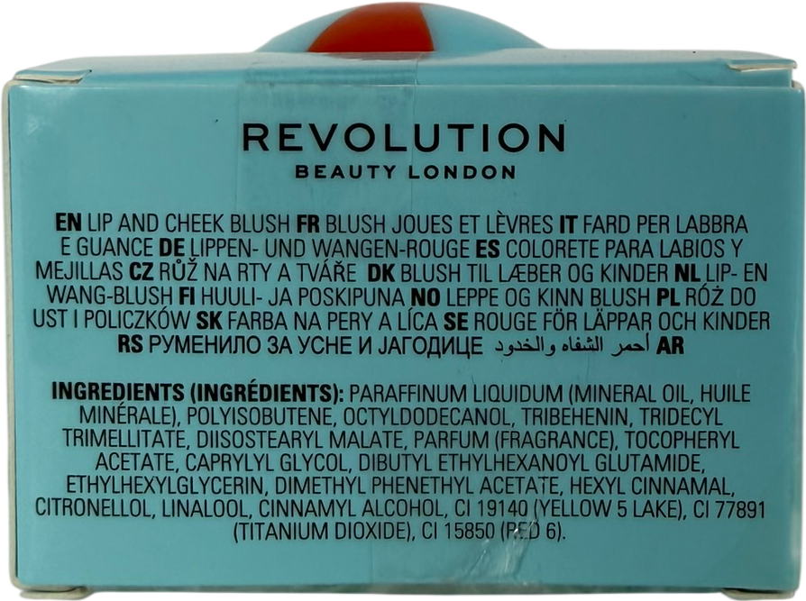 Revolution Inflataball Glow Lip & Cheek Tint Tropical Creamsicle 6g
