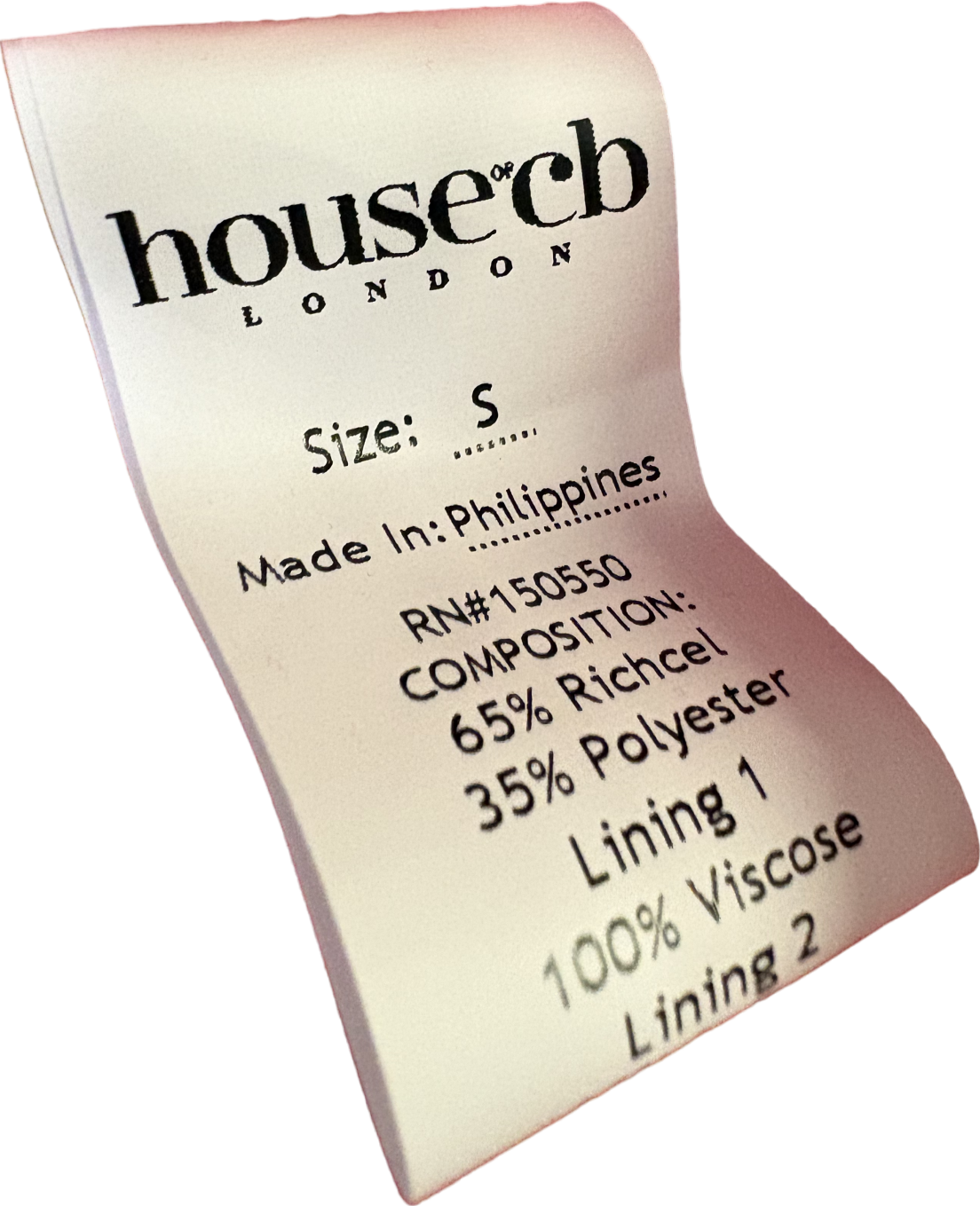 HOUSE OF CB Amore dropped-waist woven maxi dress UK S