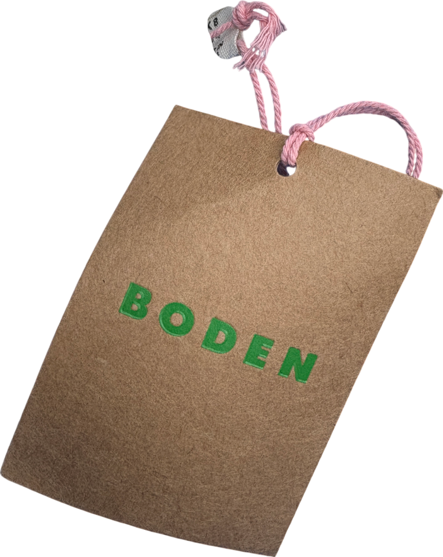 boden Blue Linen Sleeveless Shell Top UK 8