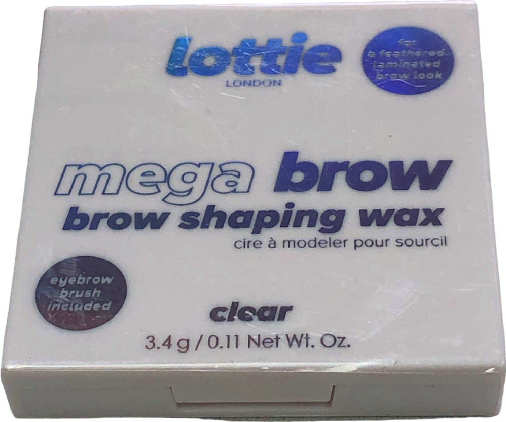 Lottie London Mega Brow Brow Shaping Wax Clear 3.4g