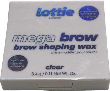 Lottie London Mega Brow Brow Shaping Wax Clear 3.4g