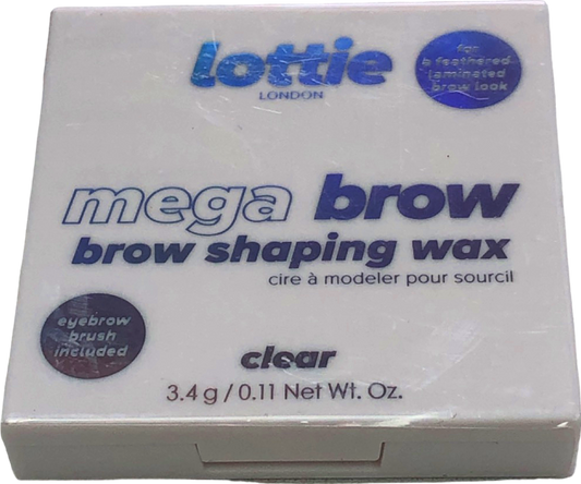 Lottie London Mega Brow Brow Shaping Wax Clear 3.4g