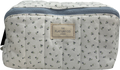 The Flat Lay Co. White Makeup Box Bag - Ditsy Floral One Size