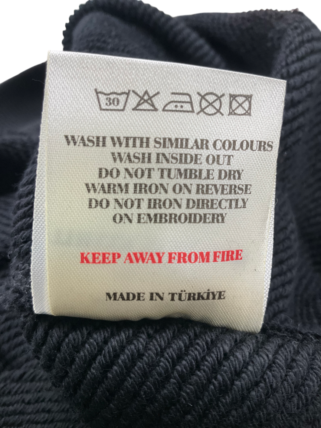 The Couture Club Black Embroidered Logo Sweater UK 10