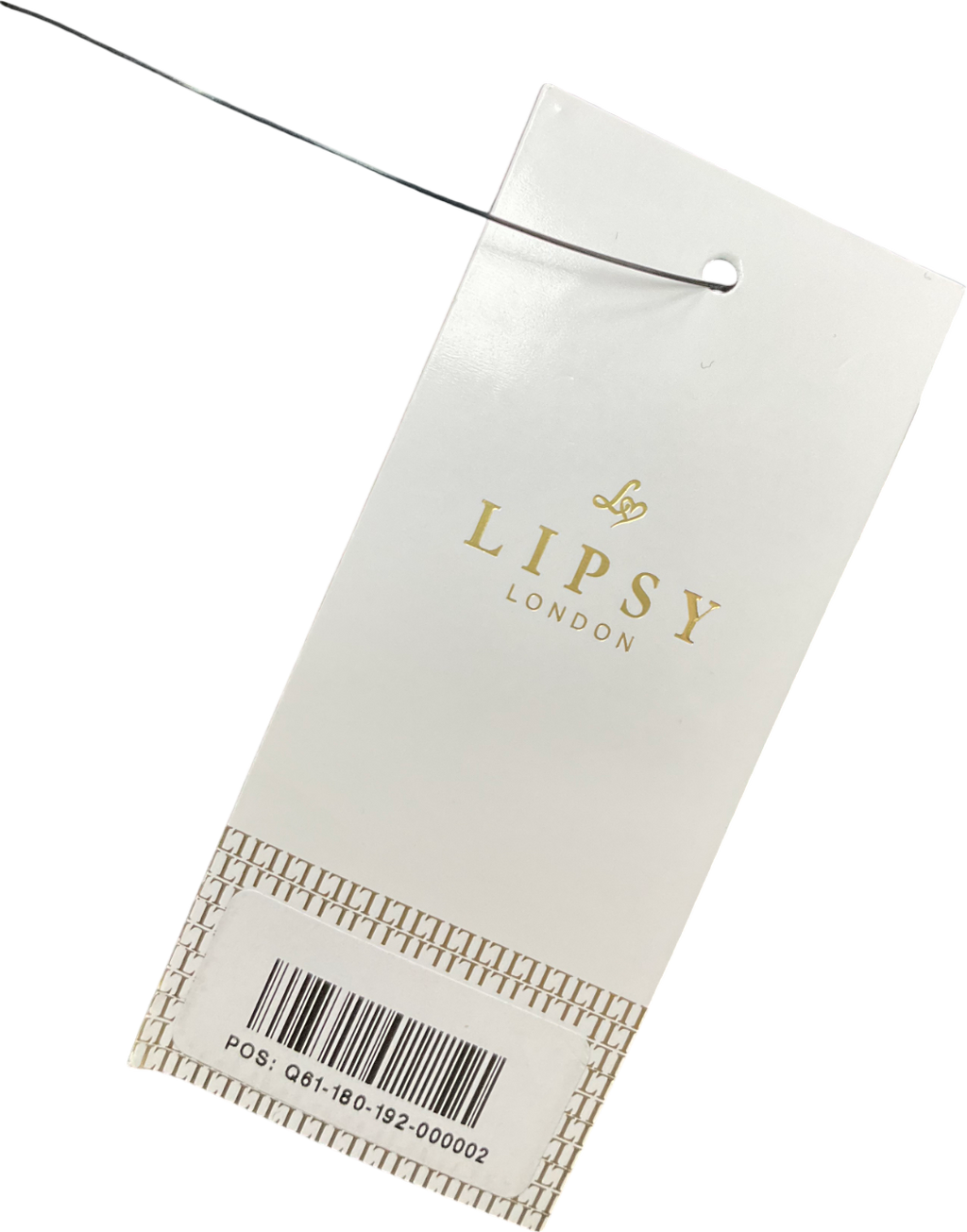 lipsy london Black Croc Faux Leather Straight UK 10