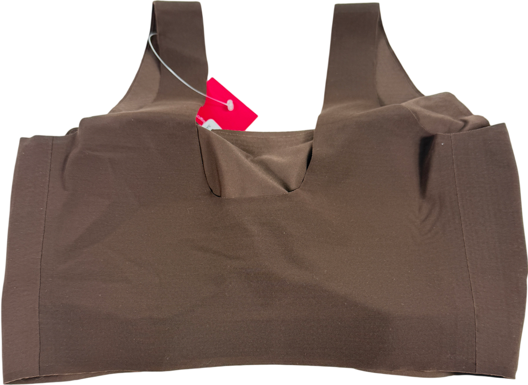 Commando Brown Smoothease Bralette Coffee Roast UK XS