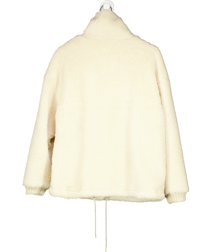 Varley Cream Posey Sherpa Jacket UK S