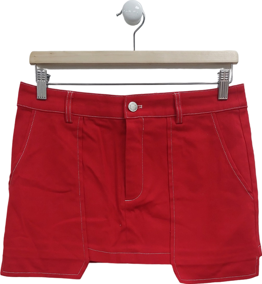 By Dyln Red Cooper Skirt UK S