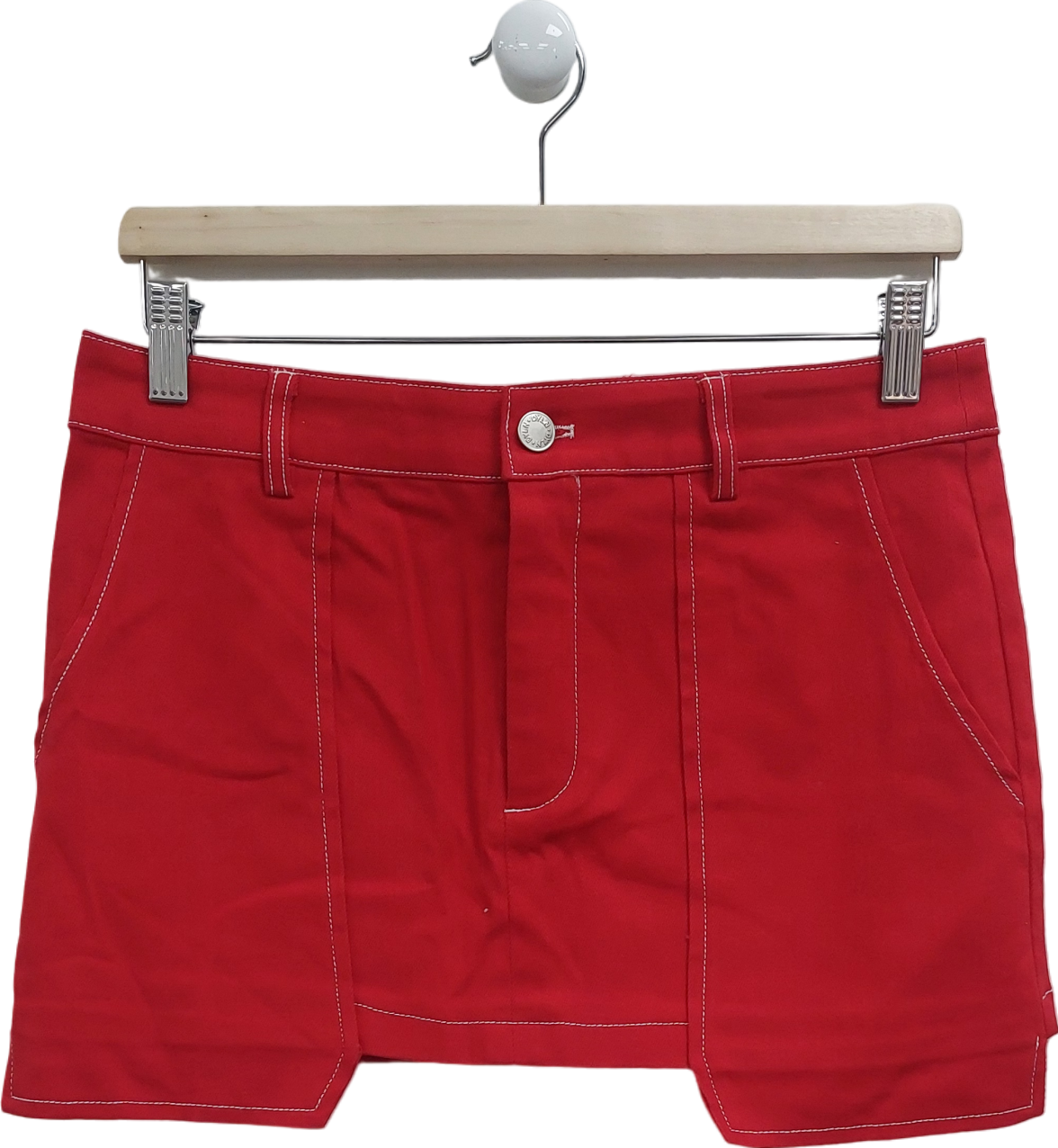 By Dyln Red Cooper Skirt UK S