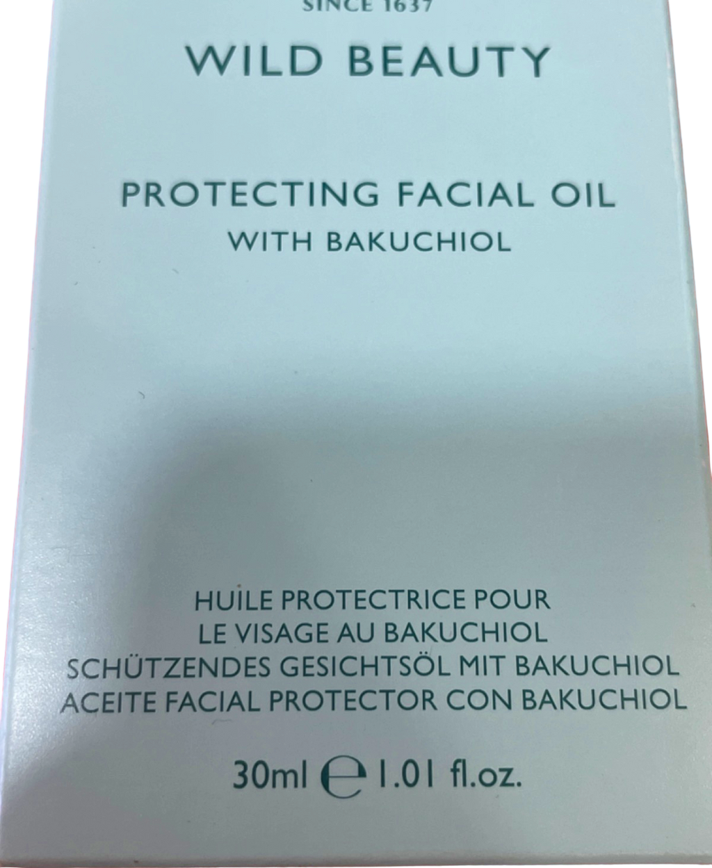 Rhug Estate Wild Beauty Protecting Facial Oil with Bakuchiol 30ml