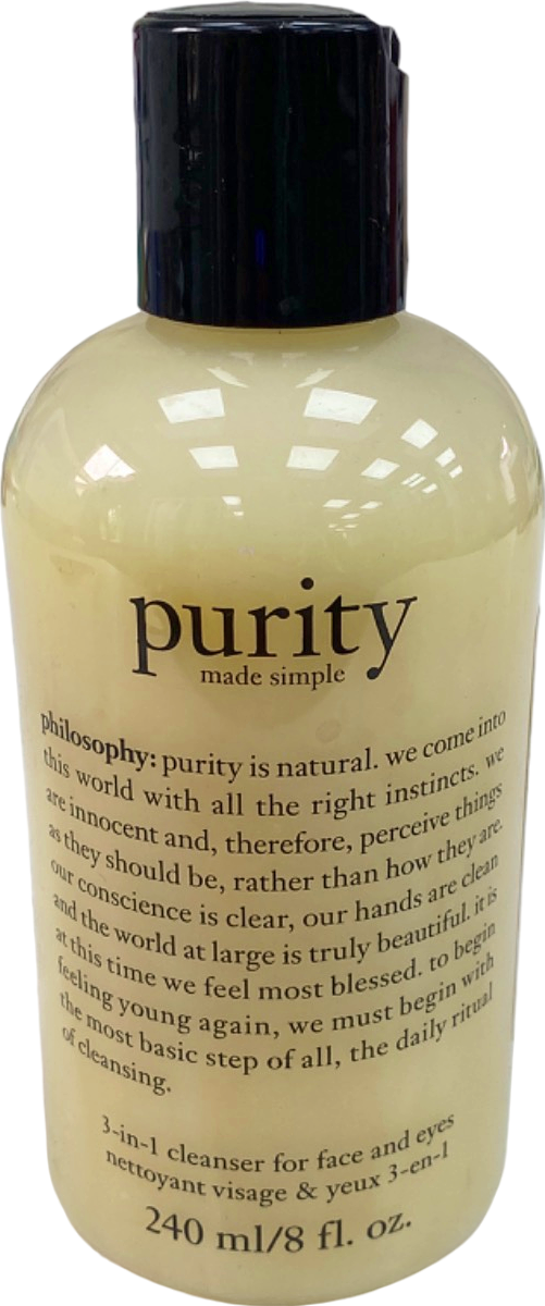 Philosophy Purity Made Simple 3-in-1 Cleanser 240 ml
