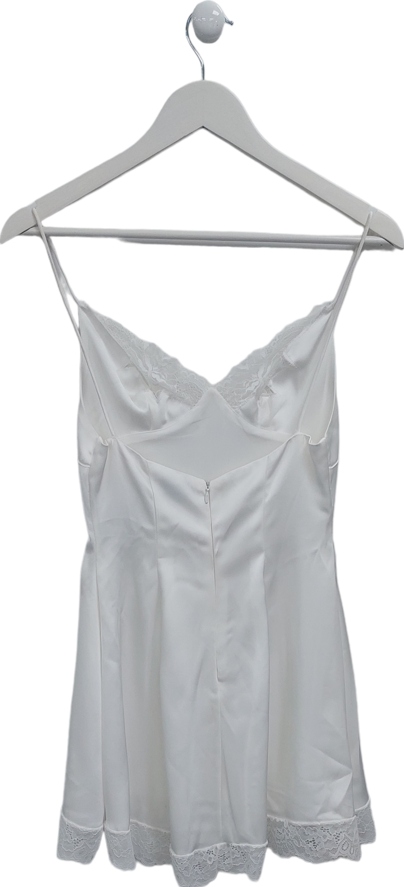 Mixedgals White Aisha Mini Dress UK S