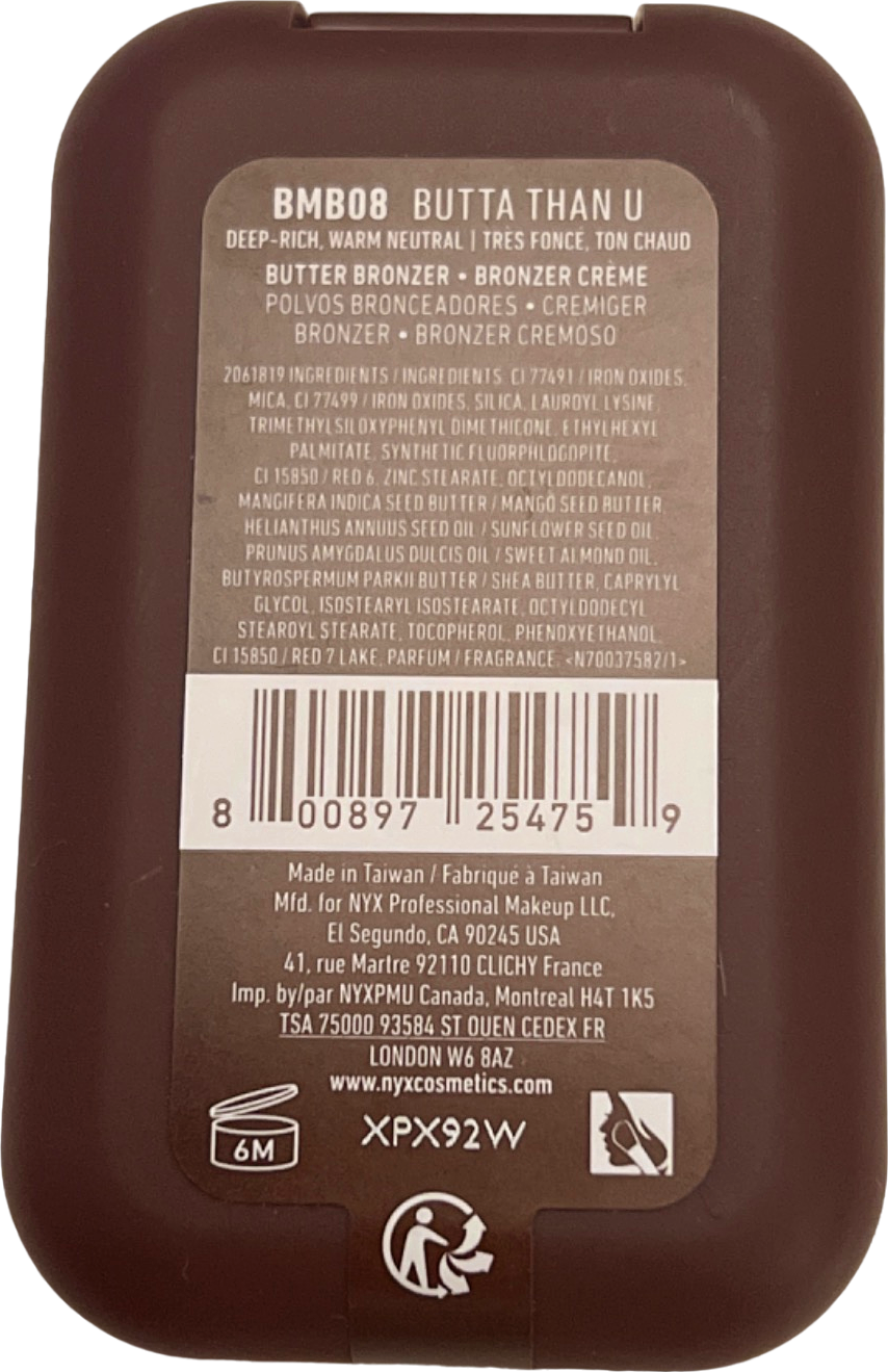 NYX Professional Makeup Butter Bronzer Butta Than U 5g