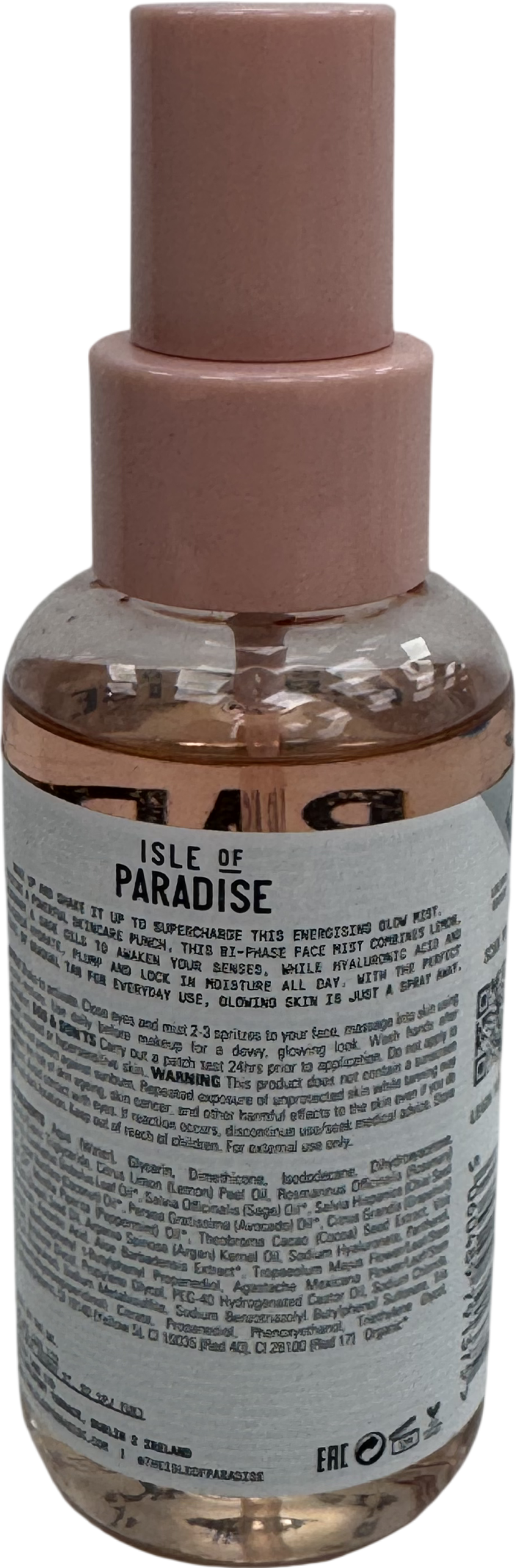 Isle Of Paradise Day Dew Wake Up And Shake It Up To Supercharge This Energising, Gradual Face Mist. 100ml