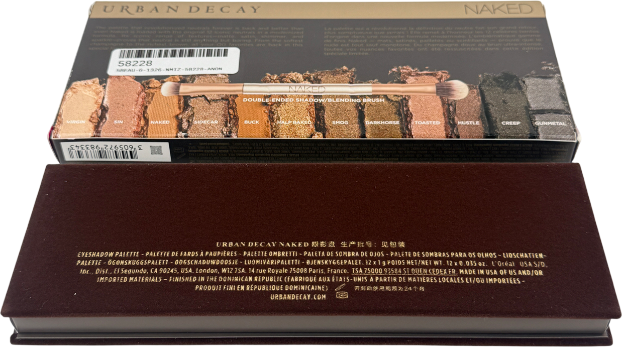 Urban Decay Limited Edition Naked Palette Original The Original