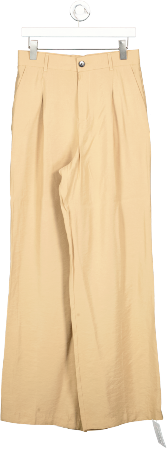 ZARA Brown Model Full Length Trousers UK M