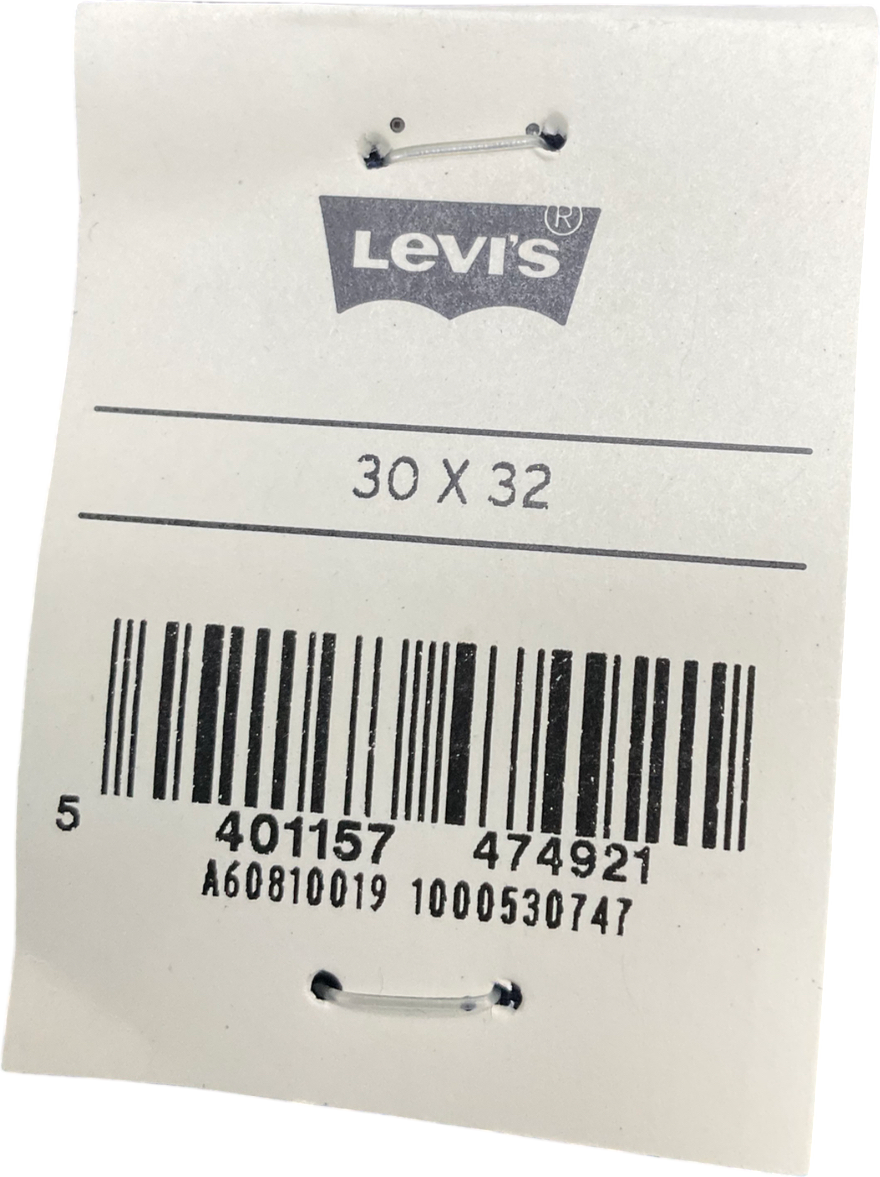 levis Blue Rib Cage Wide Leg Jeans - Length 32 W30