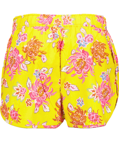 Rhode Resort Yellow floral  cotton Keith Shorts UK M