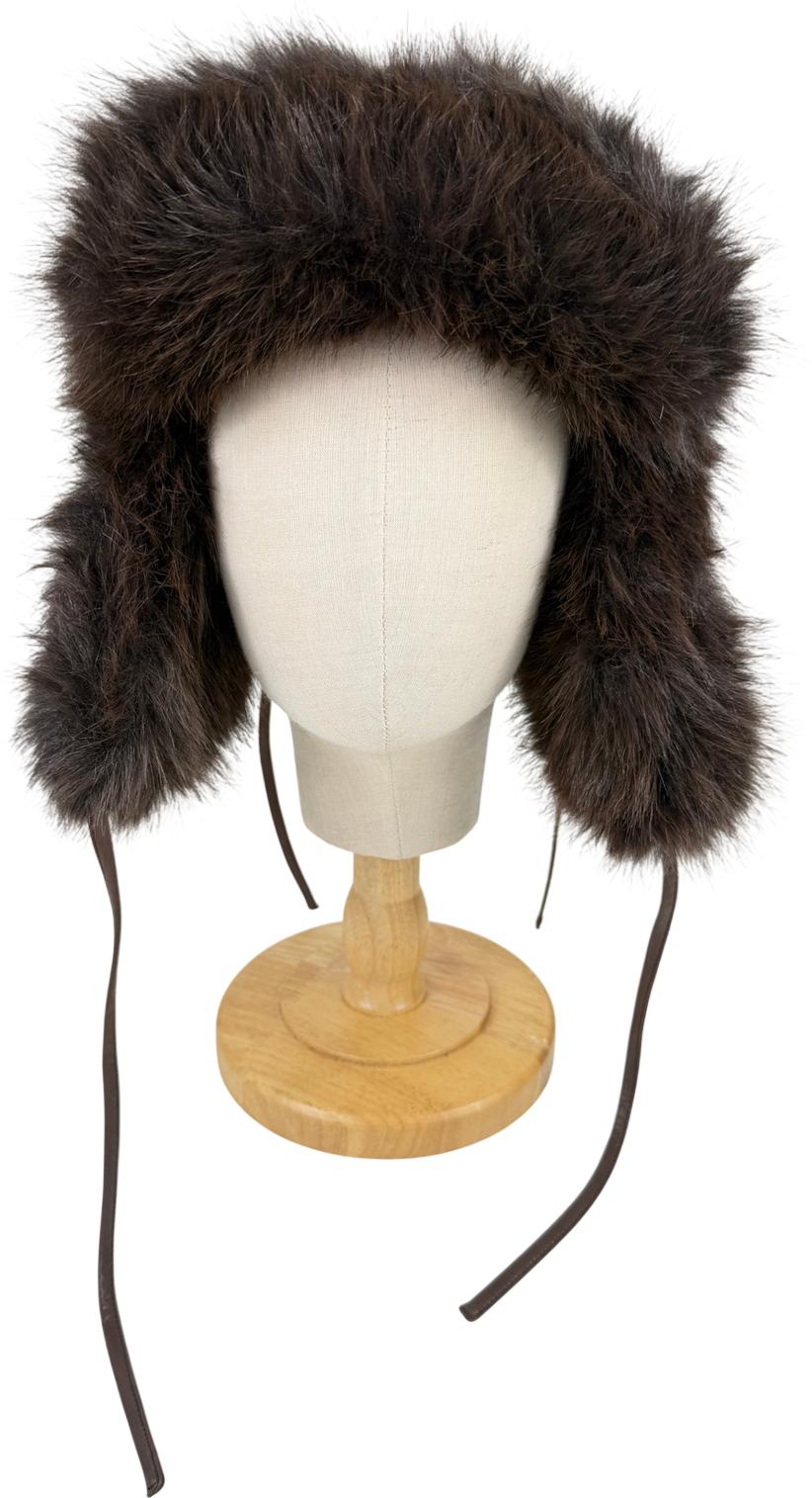Holzweiler Trapper Hat Unisex - Ear Warmers - Dark Brown One Size