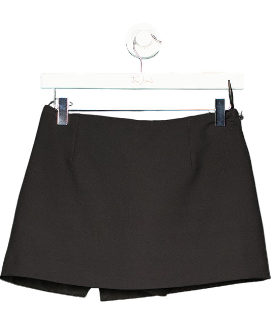 ZARA Black Mini Skirt / Skort UK XS