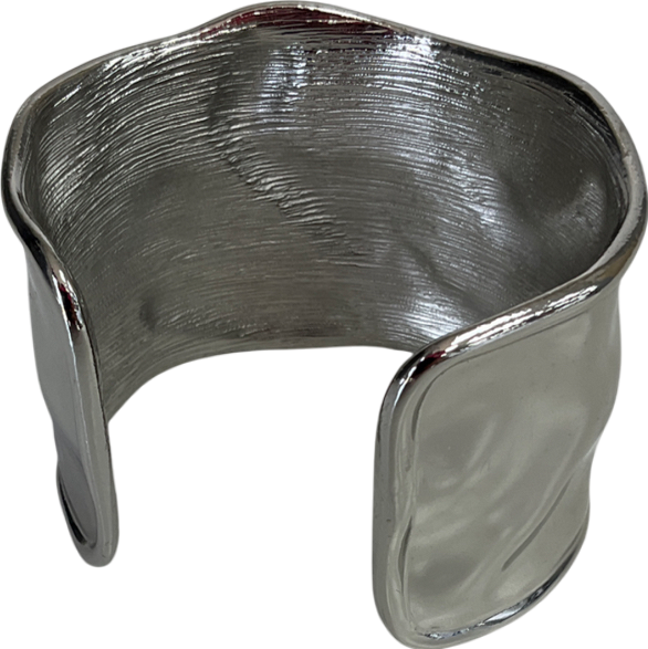 Metallic Chunky Bracelet/ Arm Cuff One Size