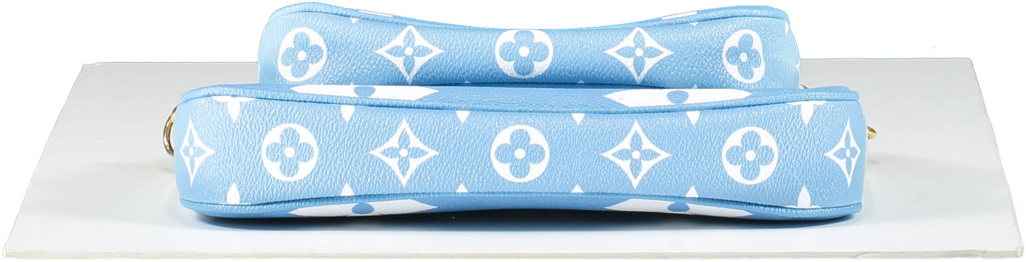 Louis Vuitton Ltd.Edition Blue Multi Pochette, Pool Ombre Handbag