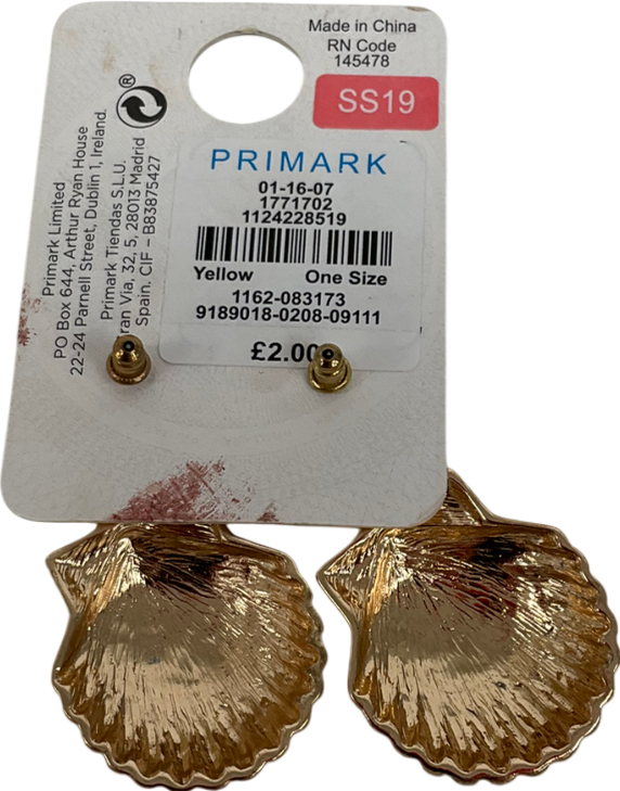 Primark Metallic Shell Earrings