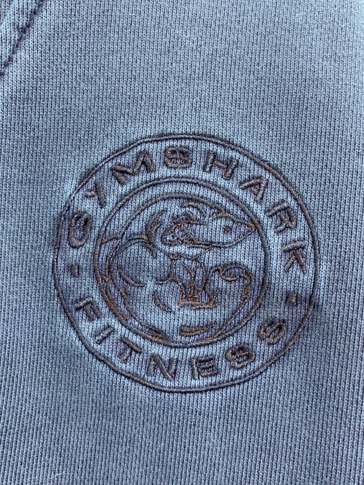 Gymshark Blue Cropped Sweatshirt UK S