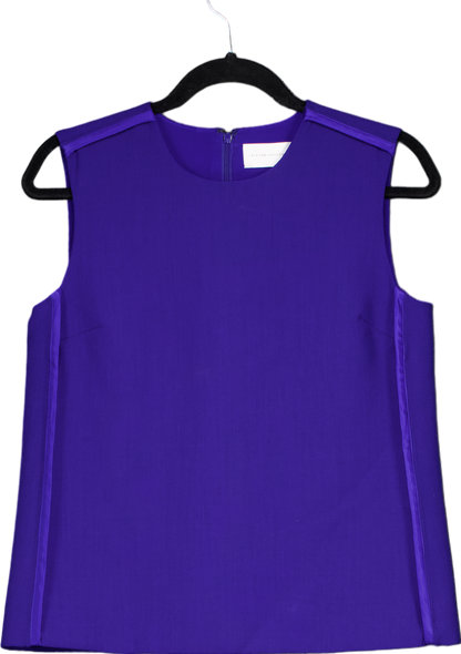 Victoria Victoria Beckham Purple Sleeveless Top UK 10