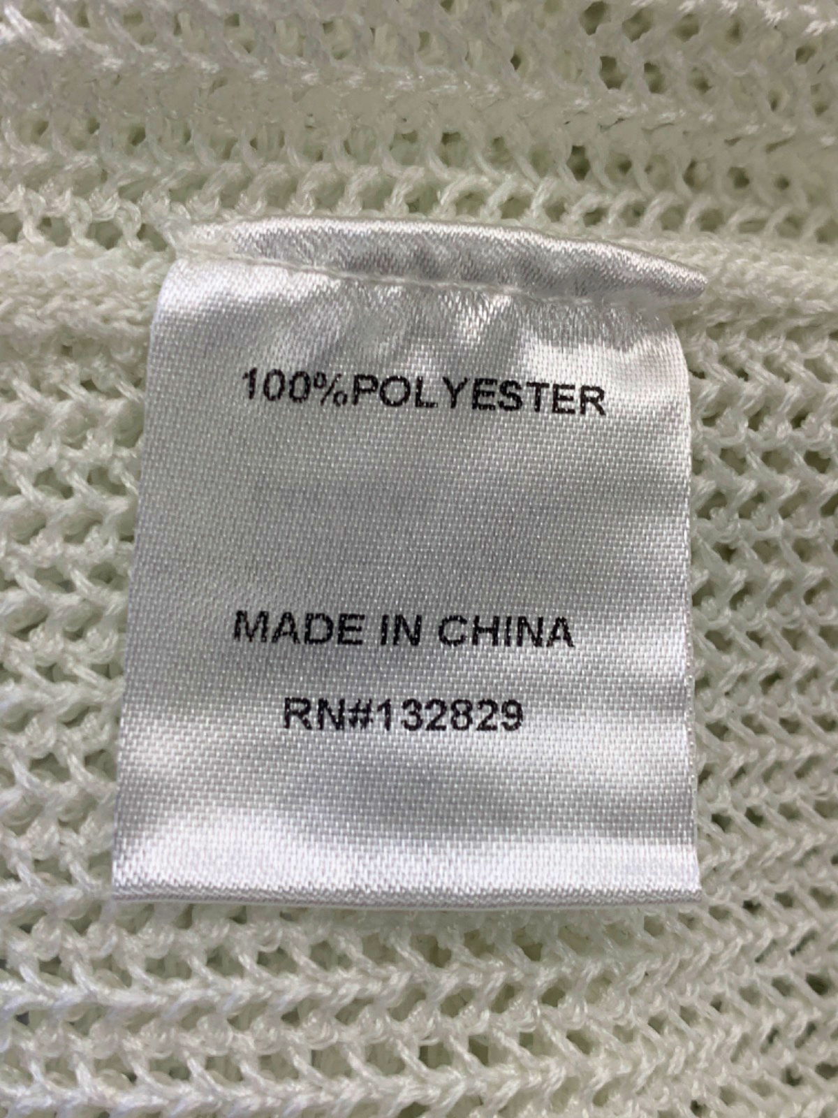 h:ours White Ribbed Long Sleeve Top UK S