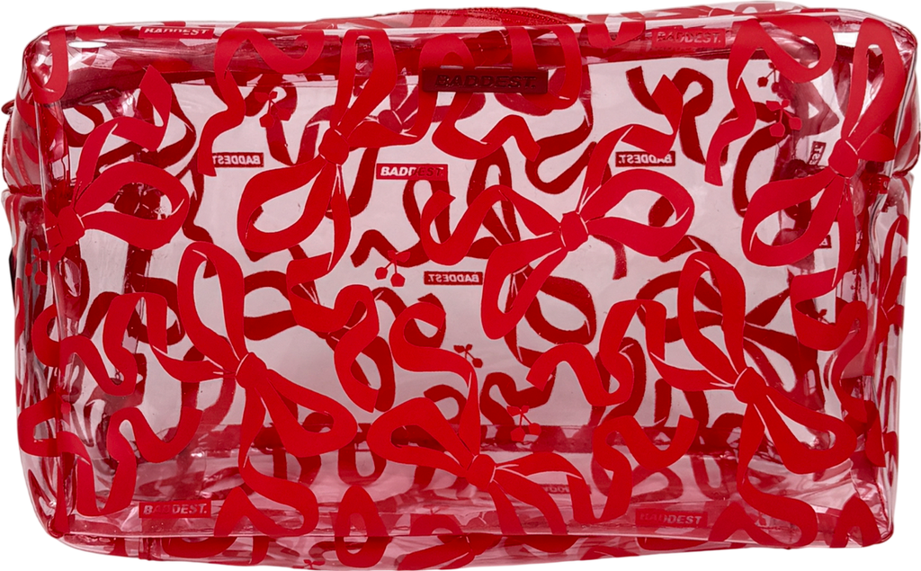 Baddest Red Makeup Bag One Size