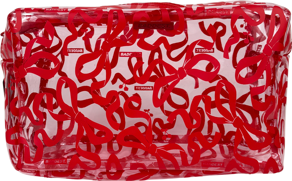Baddest Red Makeup Bag One Size