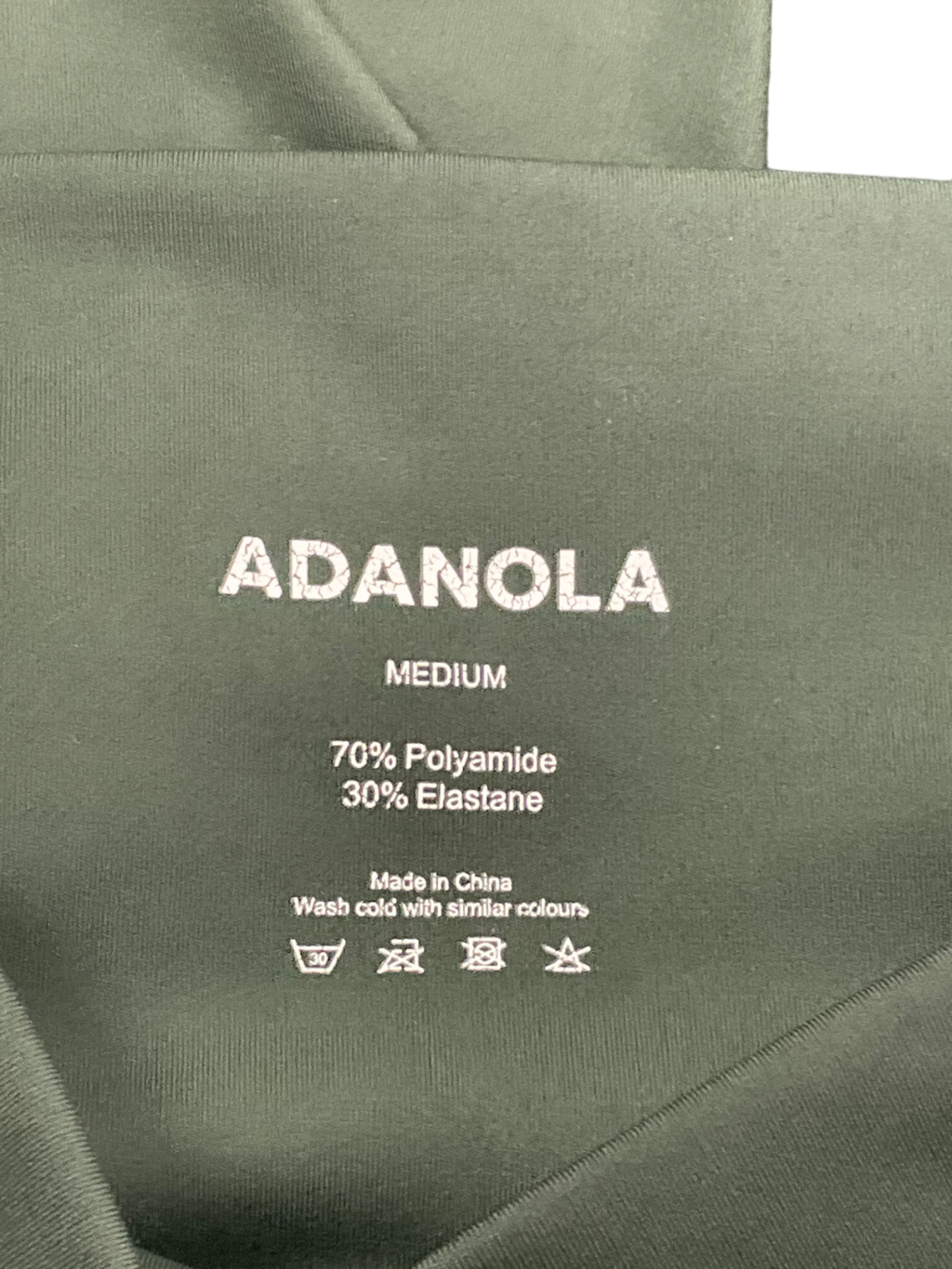 Adanola Green Leggings UK M