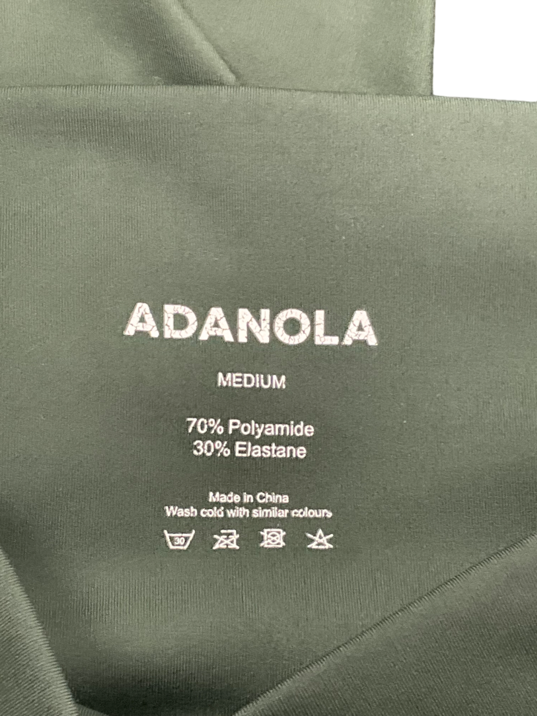 Adanola Green Leggings UK M