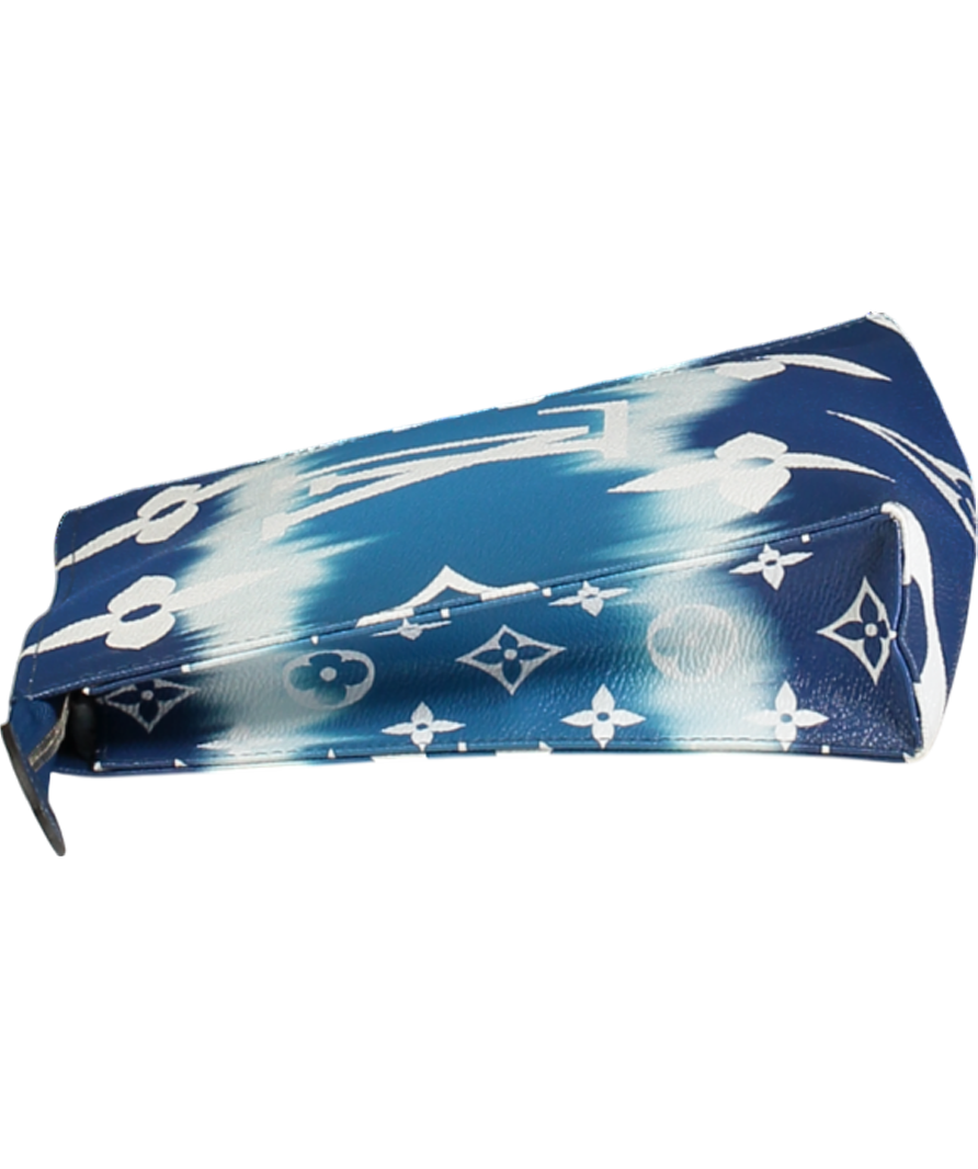 Louis Vuitton Blue 2020 Monogram Escale Pouch 26 Clutch
