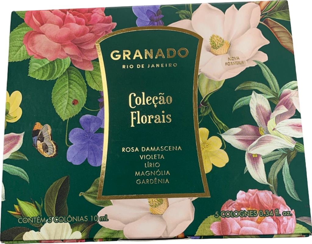 Granado Discovery Set - Coleção Florais Rosa Damascena, Violeta, Lírio, Magnólia, Gardênia 10ml