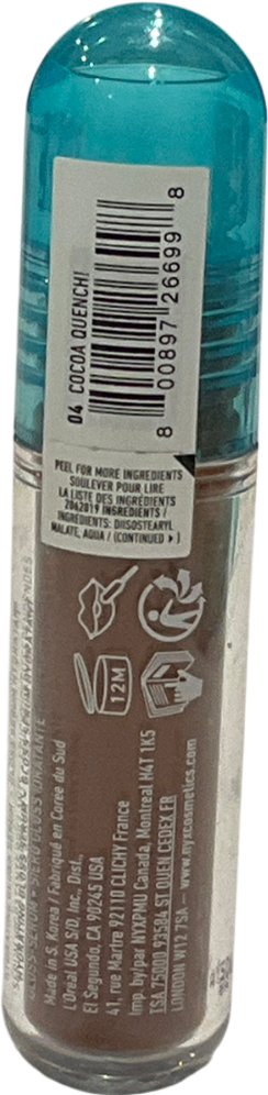 NYX Lip Iv Hydrating Lip Stain Gloss 04 Cocoa Quench 5 ml