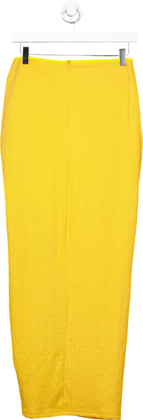 Cider Yellow Maxi Skirt UK M