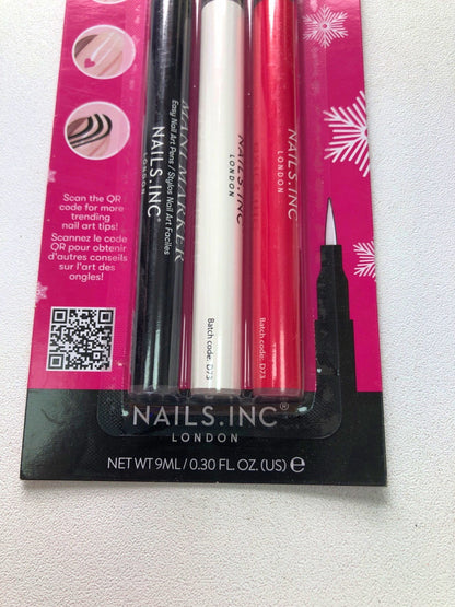 Nails Inc. Mani Marker Easy Nail Art Pens Set 9ml