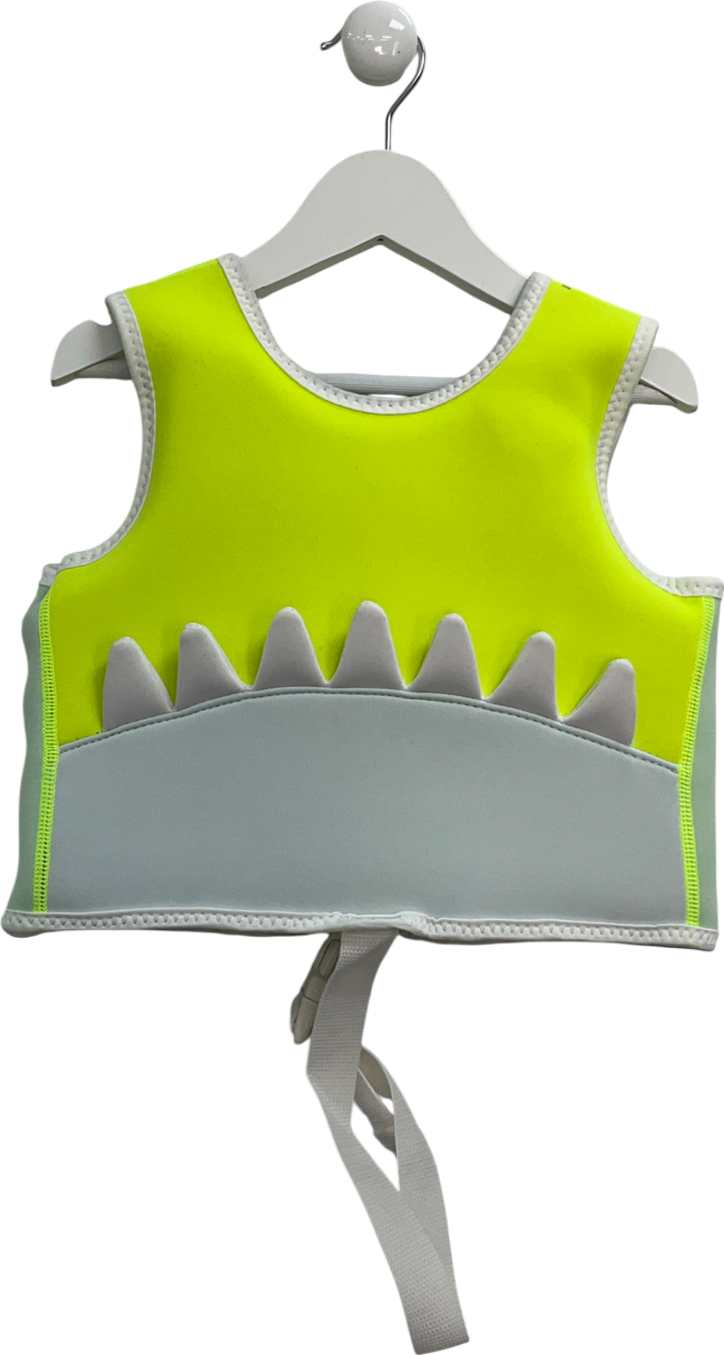 sunnyLife Grey Salty The Shark Swim Vest 2 Years
