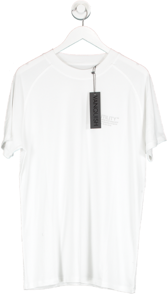 Vanquish Utility White T Shirt UK L