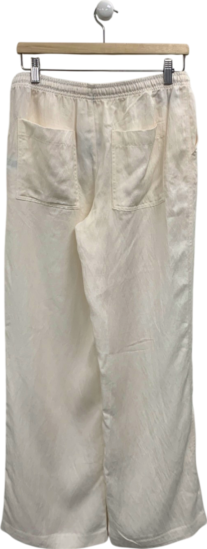 Zara White Trousers UK S