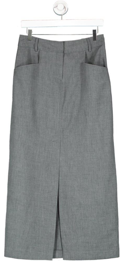 Urban Outfitters Grey Midi Skirt UK S