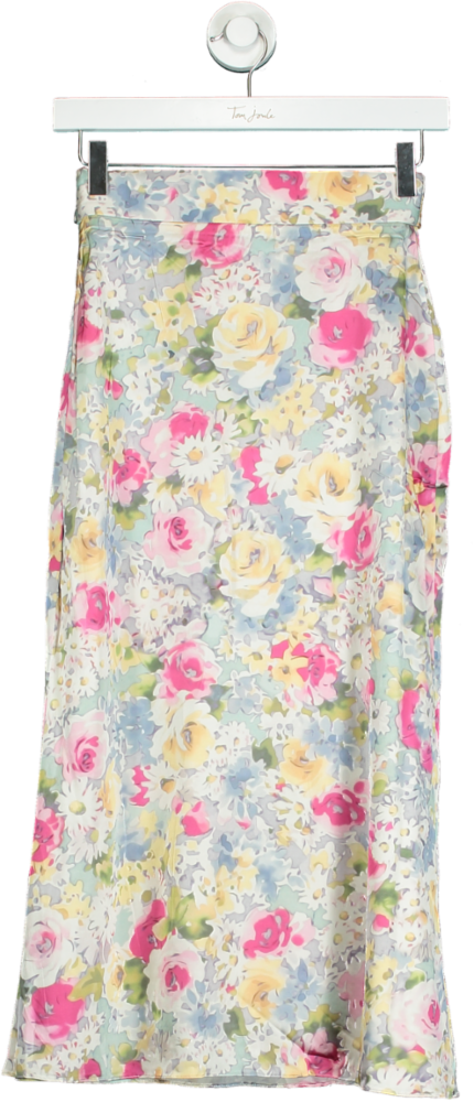 Art Dealer Multicolour Floral Midi Skirt XS