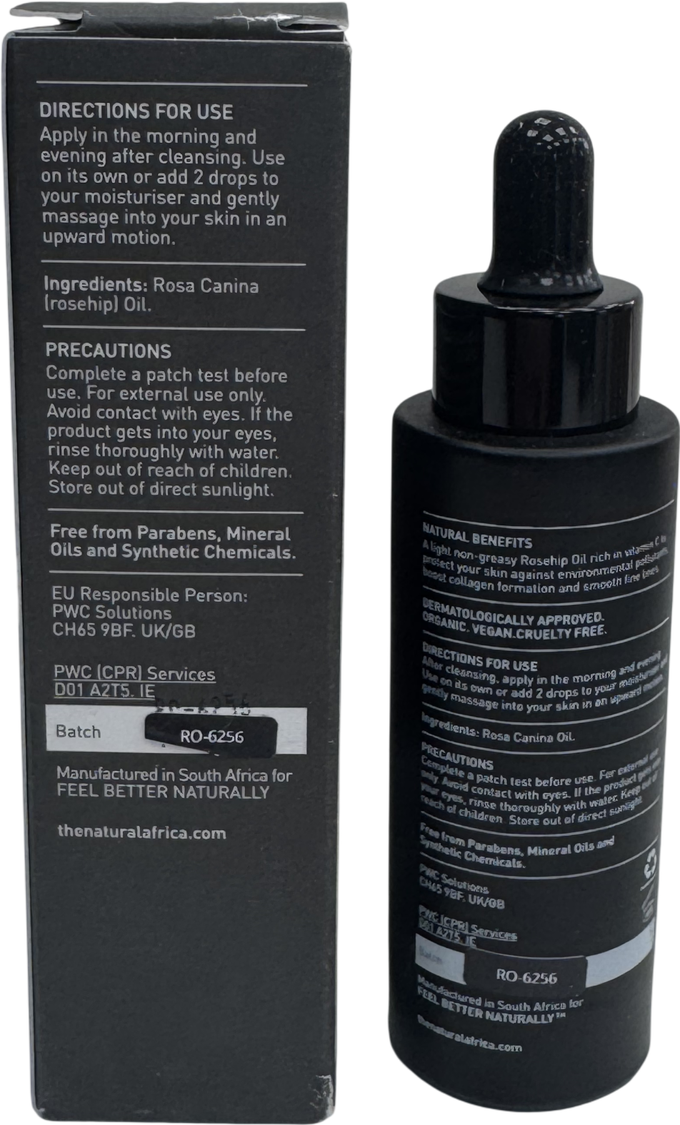 The Natural Africa Rosehip Oil 30ml