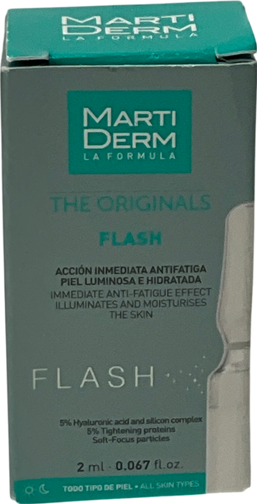marti derm The Originals Flash Ampoules Instant Radiance Effect 2ml