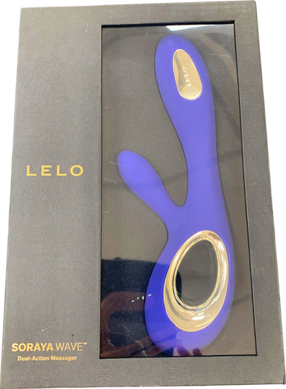 LELO Soraya Wave Dual-Action Massager Midnight Blue