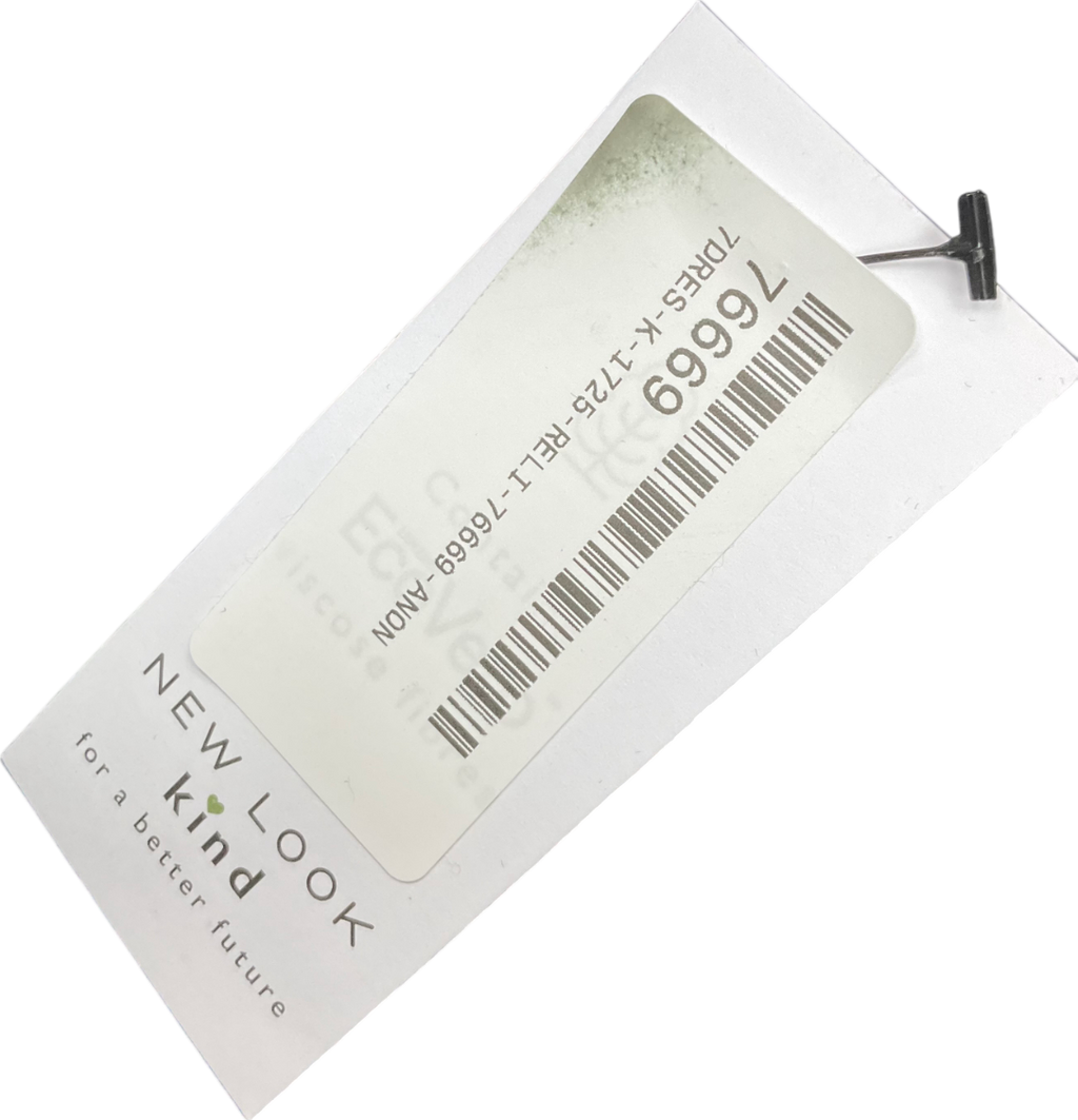 New Look Black Lace Insert Dress UK 14