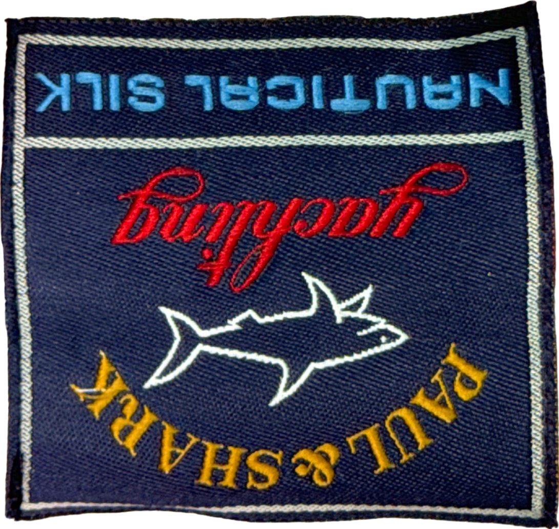 Paul & Shark Orange Nautical Silk Windbreaker Yachting Jacket UK L