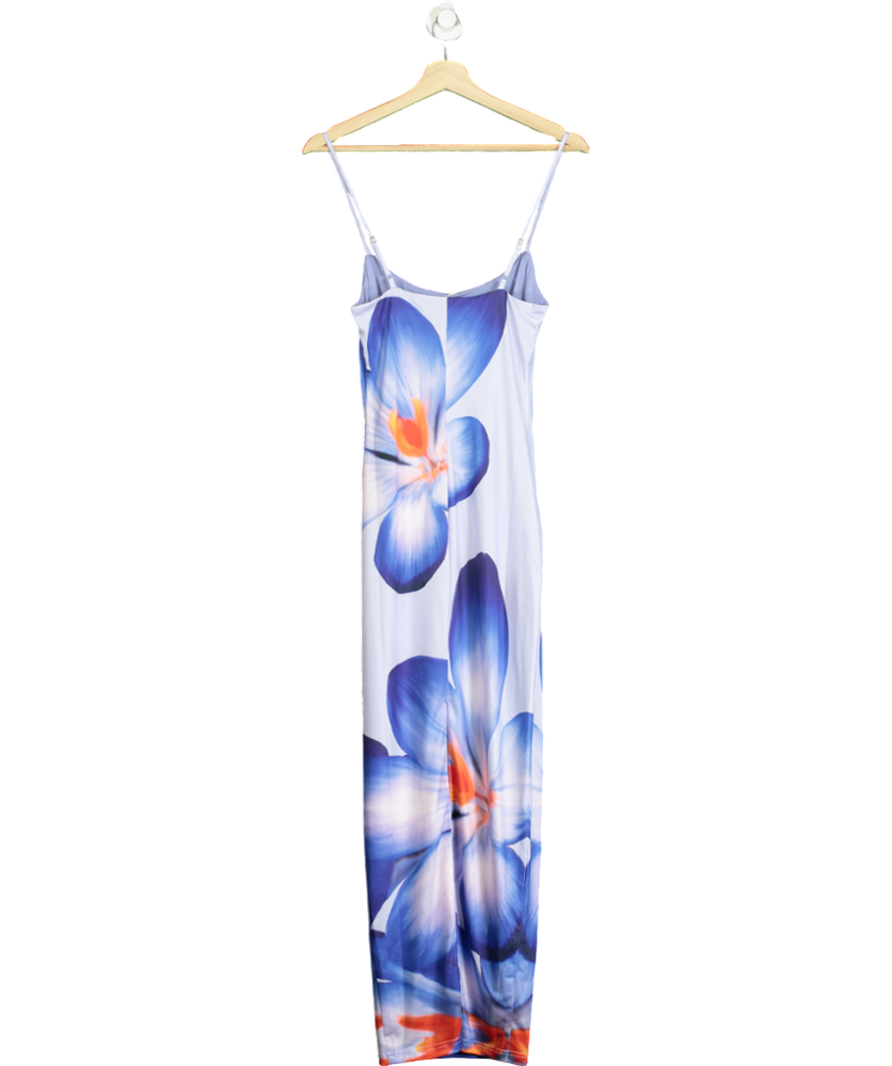 Runaway The Label Purple Deia Midi Dress UK XS